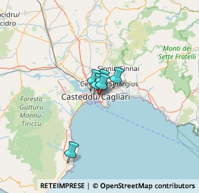 Mappa Via Giuseppe Palomba, 09129 Cagliari CA, Italia (28.48417)