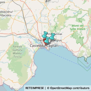 Mappa Via Giuseppe Palomba, 09129 Cagliari CA, Italia (41.96125)