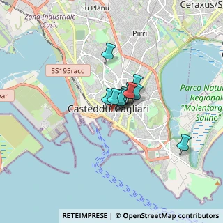 Mappa Via Giuseppe Manno, 09124 Cagliari CA, Italia (0.86667)