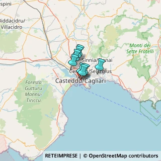 Mappa Via Giuseppe Manno, 09124 Cagliari CA, Italia (18.64)