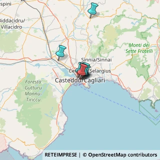 Mappa Via Giuseppe Manno, 09124 Cagliari CA, Italia (16.68727)