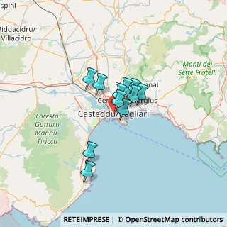 Mappa Via Giuseppe Manno, 09124 Cagliari CA, Italia (8.85182)