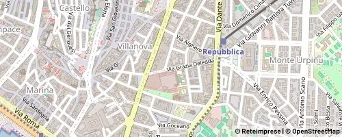 Mappa Cagliari