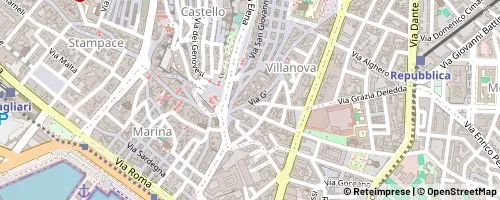 Mappa Cagliari