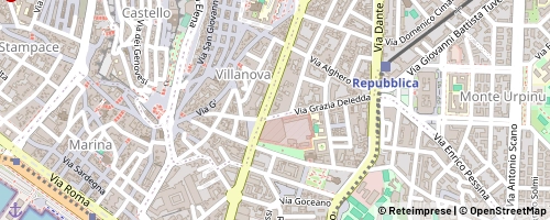 Mappa Cagliari