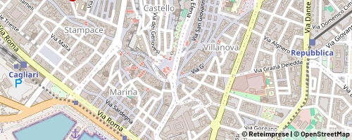Mappa Cagliari