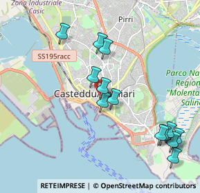 Mappa Via Giovanni Spano, 09124 Cagliari CA, Italia (2.34385)