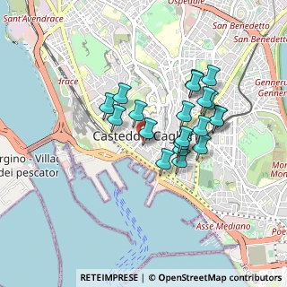Mappa Cagliari, 09124 Cagliari CA, Italia (0.797)