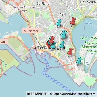 Mappa Cagliari, 09124 Cagliari CA, Italia (1.46167)