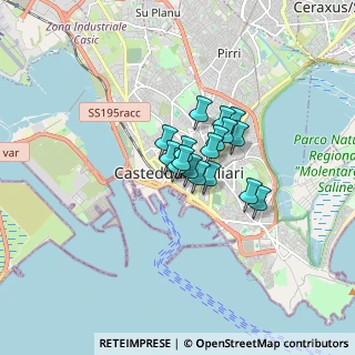 Mappa Cagliari, 09124 Cagliari CA, Italia (0.98059)