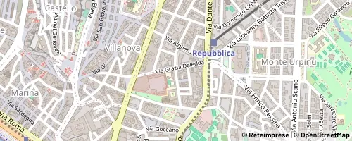 Mappa Cagliari