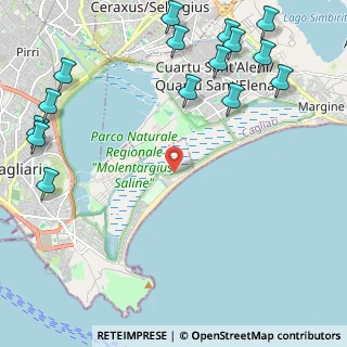 Mappa Viale Lungomare del Golfo, 09126 Cagliari CA, Italia (3.398)