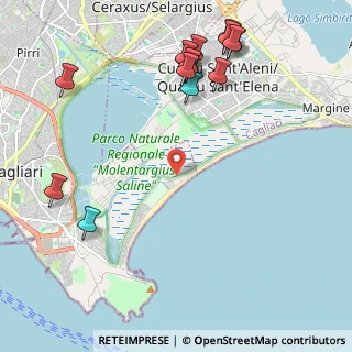 Mappa Viale Lungomare del Golfo, 09126 Cagliari CA, Italia (2.93867)
