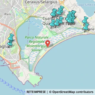 Mappa Viale Lungomare del Golfo, 09126 Cagliari CA, Italia (3.20824)