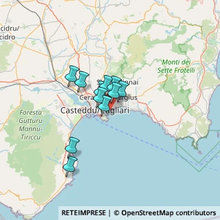 Mappa Viale Lungomare del Golfo, 09126 Cagliari CA, Italia (9.71545)