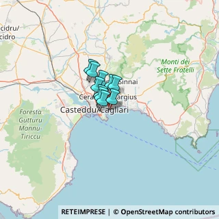 Mappa Viale Lungomare del Golfo, 09126 Cagliari CA, Italia (11.26636)