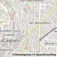 Mapa Cagliari