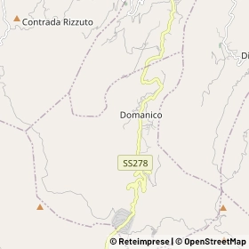 Mappa Domanico