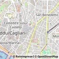 Kaart Cagliari