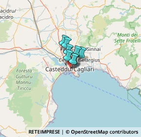 Mappa Viale Enrico Endrich, 09124 Cagliari CA, Italia (17.603)