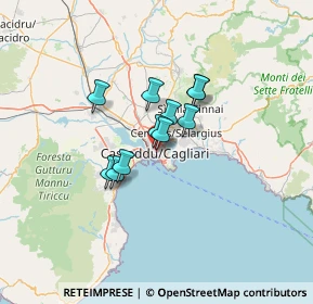 Mappa Viale Enrico Endrich, 09124 Cagliari CA, Italia (9.00182)