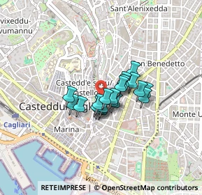 Mappa Viale Enrico Endrich, 09124 Cagliari CA, Italia (0.2715)