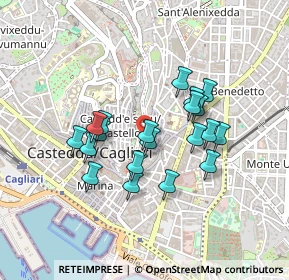 Mappa Viale Enrico Endrich, 09124 Cagliari CA, Italia (0.4025)