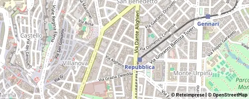 Mappa Cagliari