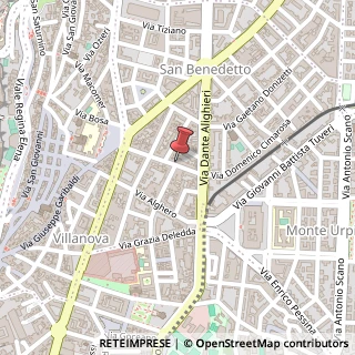 Mappa Via Salvatore Farina, 42, 09126 Cagliari, Cagliari (Sardegna)