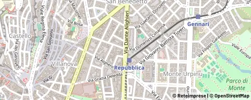 Mappa Cagliari