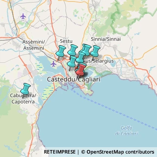 Mappa Via Giovanni Battista Tuveri, 09125 Cagliari CA, Italia (4.21273)