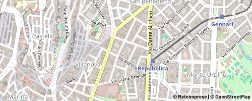 Mappa Cagliari