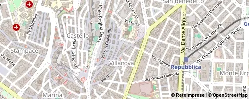 Mappa Cagliari