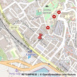 Mappa Via Maddalena, 44, 09124 Cagliari, Cagliari (Sardegna)