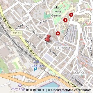 Mappa Via Malta, 63, 09124 Cagliari, Cagliari (Sardegna)