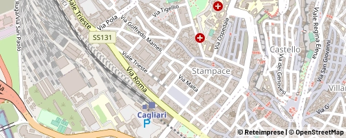 Mappa Cagliari