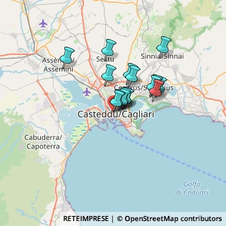 Mappa Via Isola Tavolara, 09123 Cagliari CA, Italia (5.03)