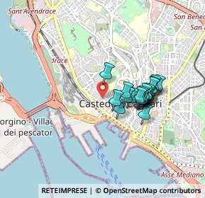 Mappa Via Isola Tavolara, 09123 Cagliari CA, Italia (0.744)