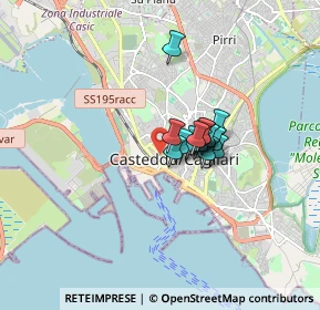 Mappa Via Isola Tavolara, 09123 Cagliari CA, Italia (1.03067)