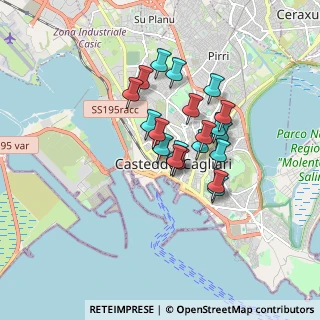 Mappa Via Isola Tavolara, 09123 Cagliari CA, Italia (1.3955)