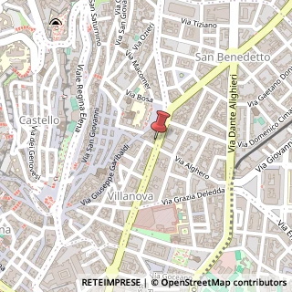 Mappa Via Sidney Sonnino, 205, 09127 Cagliari, Cagliari (Sardegna)