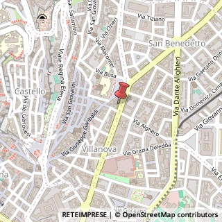 Mappa Via Sidney Sonnino, 209, 09127 Cagliari, Cagliari (Sardegna)