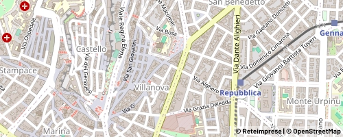 Mappa Cagliari