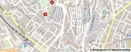 Mappa Cagliari