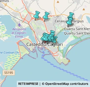 Mappa Piazza Yenne, 09124 Cagliari CA, Italia (2.56)