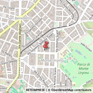 Mappa Via Giuseppe Palomba, 47, 09129 Cagliari, Cagliari (Sardegna)