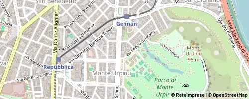 Mappa Cagliari