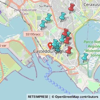 Mappa Via Domenico Alberto Azuni, 09124 Cagliari CA, Italia (1.83286)