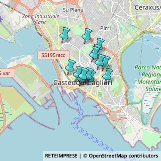 Mappa Corso Vittorio Emanuele II, 09124 Cagliari CA, Italia (1.06333)