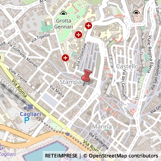 Mappa Corso Vittorio Emanuele II, 42, 09124 Cagliari, Cagliari (Sardegna)